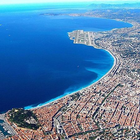 Studio neuf 25 m2, terrasse 35 m2 proche port Nice, Centre ville Esterno foto