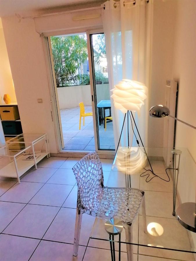 Studio neuf 25 m2, terrasse 35 m2 proche port Nice, Centre ville Esterno foto