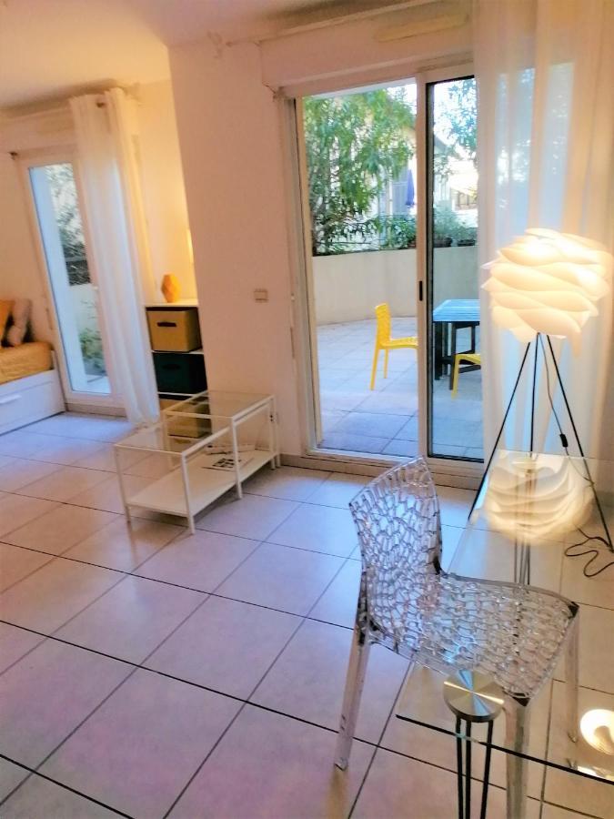 Studio neuf 25 m2, terrasse 35 m2 proche port Nice, Centre ville Esterno foto